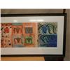 Image 3 : Very Large Abstract Old Game, New Players Hawaii, Signed by Artist P. Gallagher 99" x 34.5"