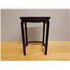Image 2 : Carved Wooden Side Table or Stand 14" x 11.5" x 22"H