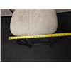 Image 8 : Metal Bar-Height Chair w/ Seat Cushion 18" x 16" x 42"H