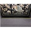 Image 25 : Large Black Lacquered Asian Cabinet w/ Elaborate Mother of Pearl Overlay Accents 120"x29"x78"H