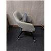 Image 15 : Flirt Padded Designer Office Chair w/ Wheels & Flip-up Seat 25" x 19" x 32"H