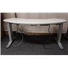 Image 1 : Topcon AIT-350W Adjustable Instrument Table 58" x 19" Height 26"-38"