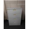Image 2 : HON 4-Drawer Lateral Filing Cabinet 36" x 19" x 53"H