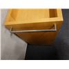 Image 8 : Wooden Barber's 3-Drawer Caddy Table on Wheels 29" x 18" x 33"H