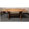 Image 1 : Maple Wood Table w/ Drop Sides 26" x 18" x 18" (extended 42" x 18" x 18")