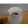 Image 8 : Ceramic Bowl w/ Lid & White Vase w/ Cut-Out Design, Misc Sizes
