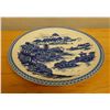 Image 1 : Round Platter w/ Landscape Scene Made in Japan 12.5" Dia