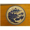 Image 2 : Round Platter w/ Landscape Scene Made in Japan 12.5" Dia