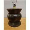 Image 2 : Wooden Table Lamp 11" Dia, 23"H (no shade)