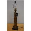 Image 1 : National Geographic Home Wooden Table Lamp 7" x 30"H (no shade)