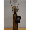 Image 2 : National Geographic Home Wooden Table Lamp 7" x 30"H (no shade)