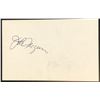 Image 2 : NHL MONTREAL CANADIENS 3.5"x5.5" POSTCARD - SERGE SAVARD (HOF) - DOUBLE SIGNED