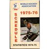 Image 1 : 1975-76 WHA LEAGUE MEDIA GUIDE