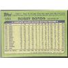Image 2 : 1982 TOPPS BOBBY BONDS