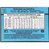 Image 2 : 1988 DONRUSS FERNANDO VALENZUELA