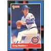 Image 1 : 1988 DONRUSS GREG MADDUX (HOF)