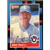 Image 1 : 1988 DONRUSS ROBIN YOUNT (HOF)