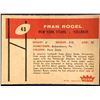 Image 2 : 1960 FLEER NFL FRAN ROGEL