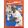 Image 1 : 1990 DONRUSS BERNIE WILLIAMS ROOKIE CARD