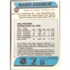Image 2 : 1986-87 O-PEE-CHEE MARIO GOSSELIN