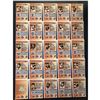 Image 2 : 1996-97 REGINA PATS (WHL) POLICE SET UNCUT SHEET