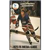 Image 1 : 1975-76 WHA MEDIA GUIDE