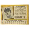 Image 2 : 1971 O-PEE-CHEE HIGH NUMBERS - ANDY KOSCO