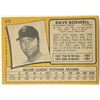 Image 2 : 1971 O-PEE-CHEE HIGH NUMBERS - DAVE BOSWELL