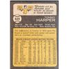 Image 2 : 1973 TOPPS HIGH NUMBERS - TOMMY HARPER