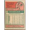 Image 2 : 1975 TOPPS MINI STEVE CARLTON (HOF)