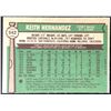 Image 2 : 1976 O-PEE-CHEE KEITH HERNANDEZ