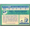 Image 2 : 1976-77 NHL O-PEE-CHEE MEL BRIDGMAN ROOKIE CARD