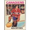 1975-76 NHL TOPPS KEN DRYDEN (HOF)