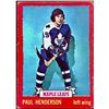 Image 1 : 1973-74 TOPPS PAUL HENDERSON