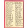 Image 2 : 1969 O-PEE-CHEE 2nd SERIES CHECKLIST - BOB GIBSON (HOF)