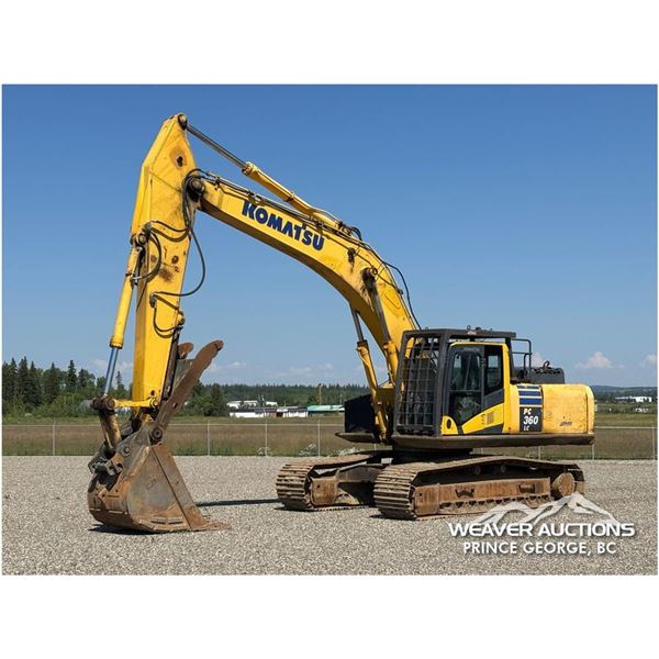 2013 KOMATSU PC360LC-10 HYDRAULIC EXCAVATOR