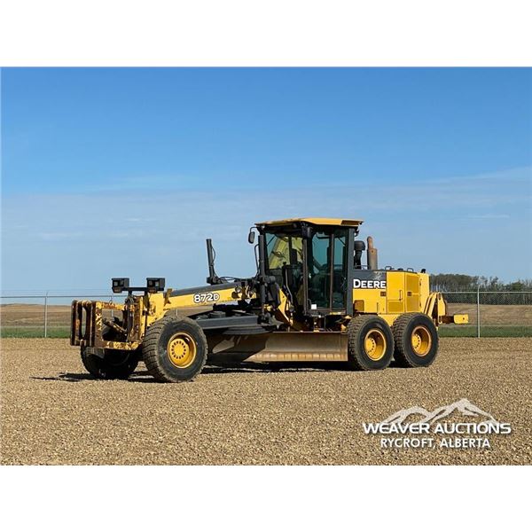 2007 JOHN DEERE 872D AWD MOTOR GRADER
