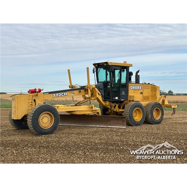 2005 JOHN DEERE 772CH SERIES II AWD MOTOR GRADER