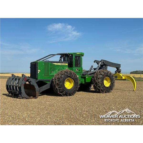 2019 JOHN DEERE 848L-II 4X4 GRAPPLE SKIDDER