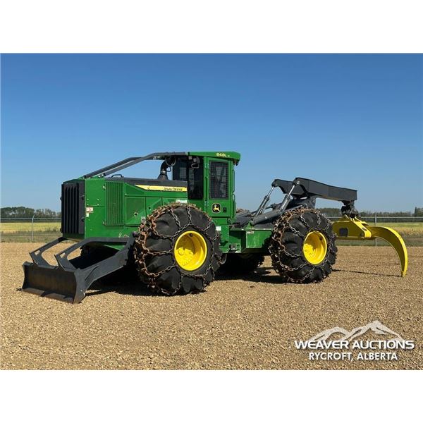 2019 JOHN DEERE 848L-II 4X4 GRAPPLE SKIDDER