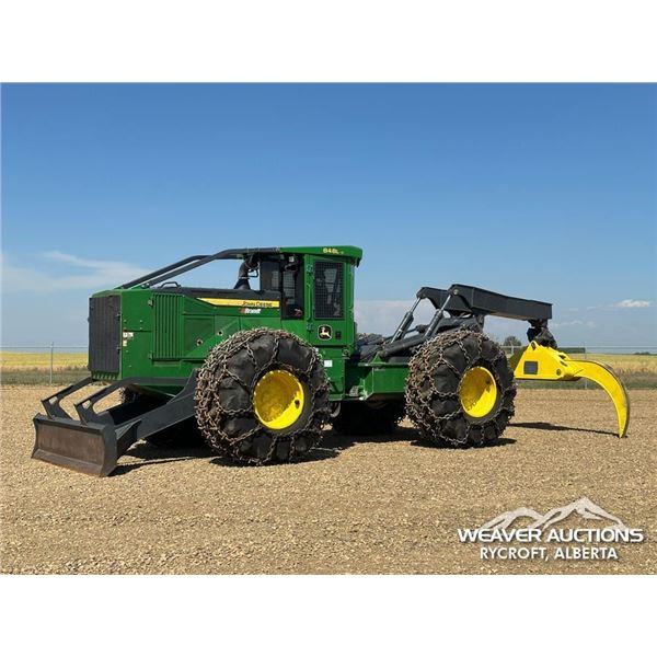 2019 JOHN DEERE 848L-II 4X4 GRAPPLE SKIDDER