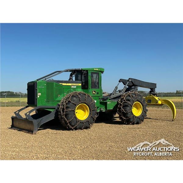 2019 JOHN DEERE 848L-II 4X4 GRAPPLE SKIDDER