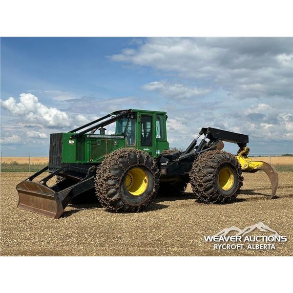 2012 JOHN DEERE 848H 4X4 GRAPPLE SKIDDER