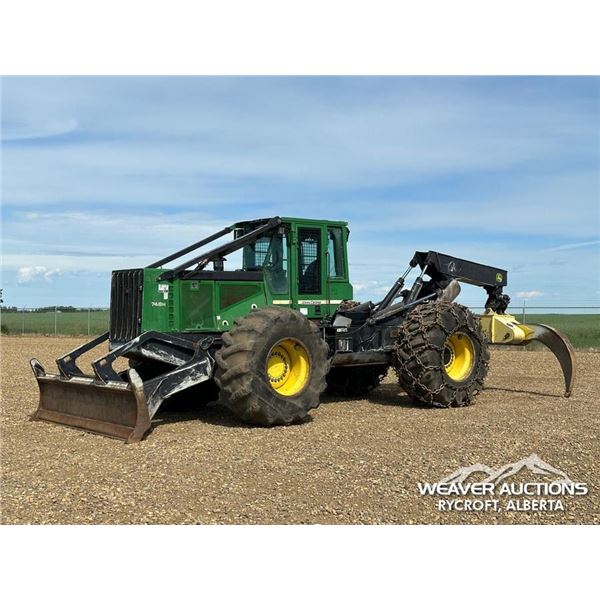2010 JOHN DEERE 748H 4X4 GRAPPLE SKIDDER