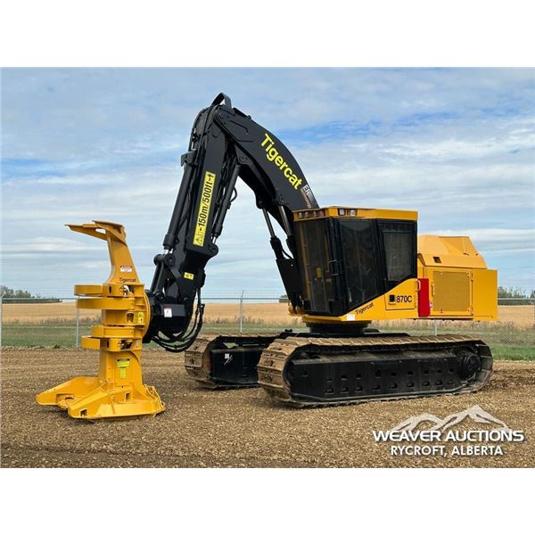 2014 TIGERCAT 870C FELLER BUNCHER