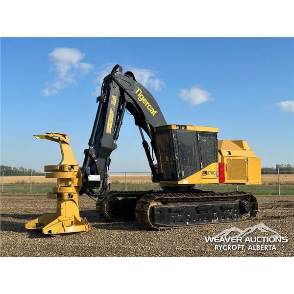 2015 TIGERCAT 870C FELLER BUNCHER