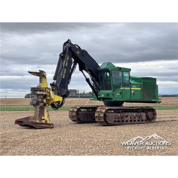 2010 JOHN DEERE 953K TRACK FELLER BUNCHER