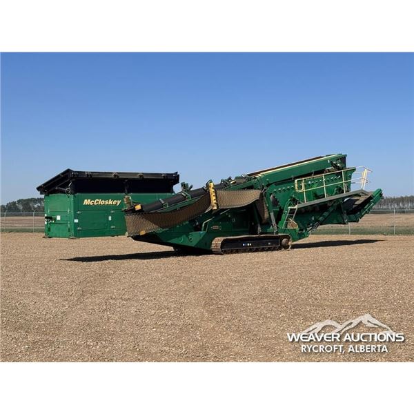 2018 MCCLOSKEY S190 2DT TRACKED SCREEN PLANT