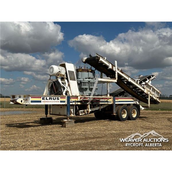 1981 SYMONS 36 IN. T/A CONE CRUSHING PLANT