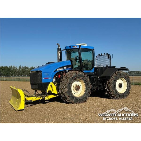 2002 NEW HOLLAND TJ375 4WD TRACTOR